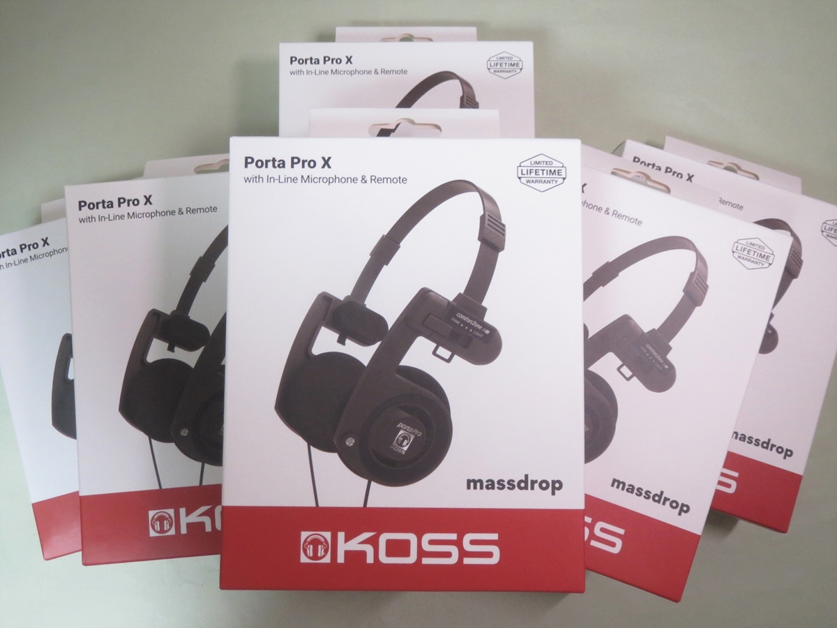 Massdrop x Koss Porta Pro X  ヘッドホン　美品